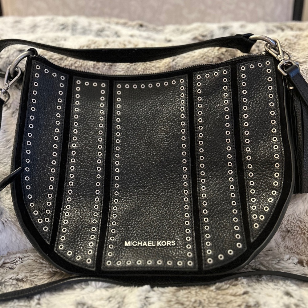 Michael Kors Brooklyn Grommet crossbody bag